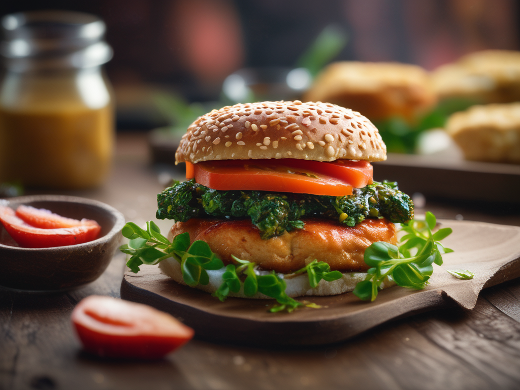 Healthy Salmon Burgers