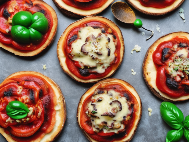 Portobello Mushroom Pizza